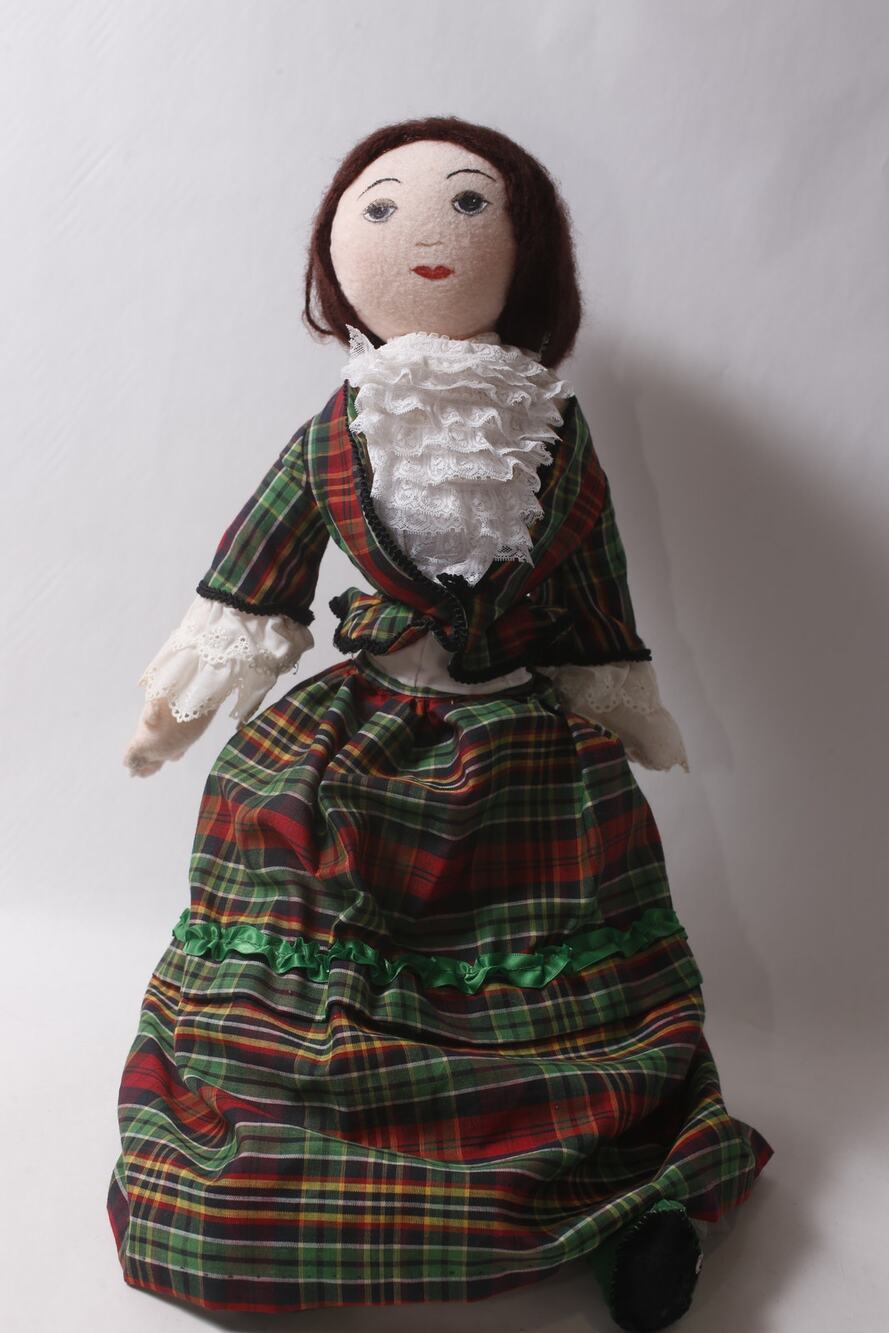 Antique/Vintage Felt Doll in Victorian Clothing – Large Vintage, Doll, 260821-W